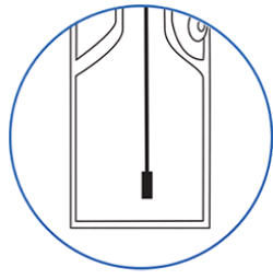 ph tips flat electrode circle