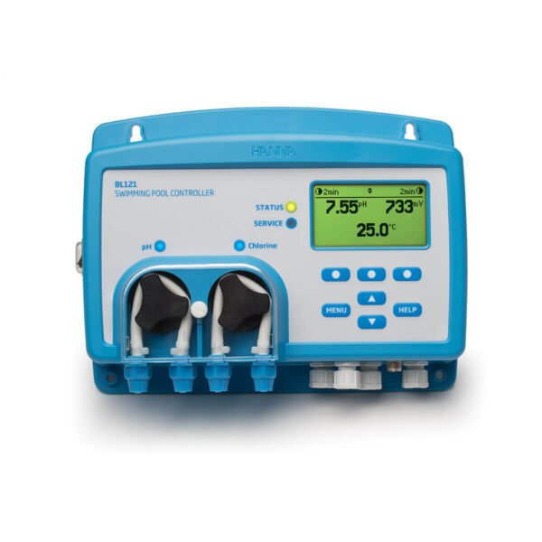 BL121-20 Controlador de pH/ORP/temperatura para piscinas y spas