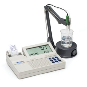 HI122-01 Medidor profesional de pH/mV de mesa con impresora integrada
