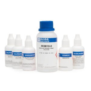 HI3810-100 Reactivos de repuesto para el kit químico de pruebas para oxígeno disuelto (100 pruebas)