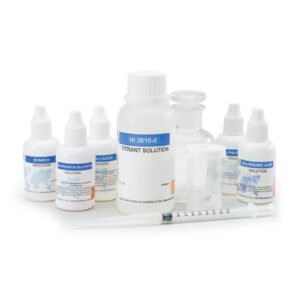 HI3810 Kit químico de pruebas para oxígeno disuelto