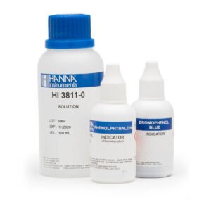 HI3811-100 Reactivos de repuesto para test kit de alcalinidad (110 pruebas)