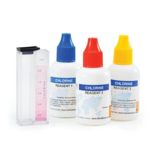 HI3831T Kit químico de pruebas para cloro total