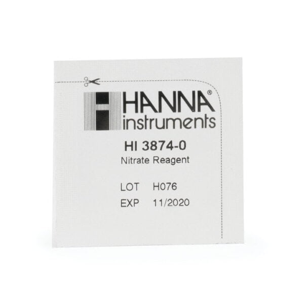 HI3874-100 Reactivos de repuesto para el kit químico de pruebas para nitrato (100 pruebas)