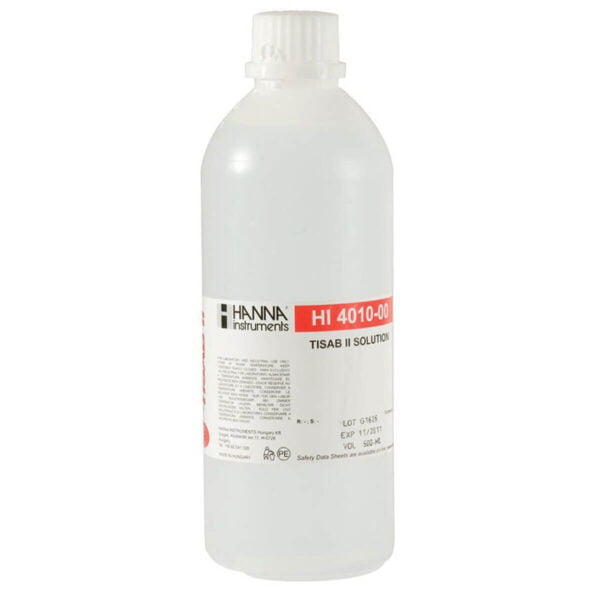 HI4010-00 TISAB II para ISE de fluoruro (500 mL))