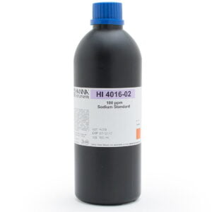 HI4016-02 Solución estándar para ISE de sodio de 100 ppm