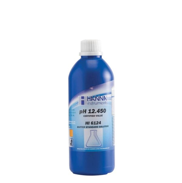 HI6124 Solución milesimal de calibración pH 12.450 @ 25 °C