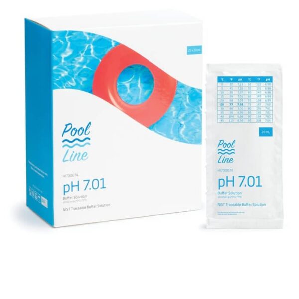 HI700074P Solución de calibración Pool Line de pH 7.01