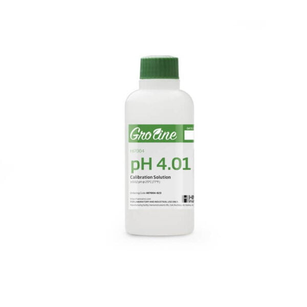 HI7004-012 Solución de calibración GroLine de pH 4.01