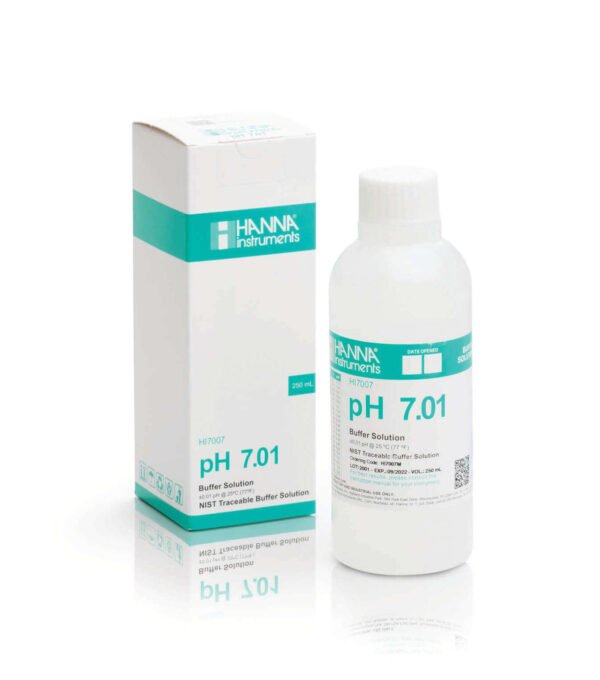 HI7007M Solución de calibración de pH 7.01 (230 mL)