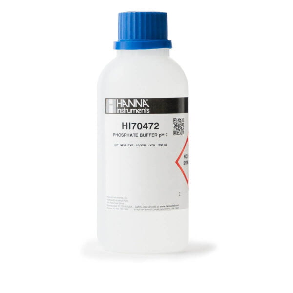 HI70472 Buffer de fosfatos pH 7 (250 mL)