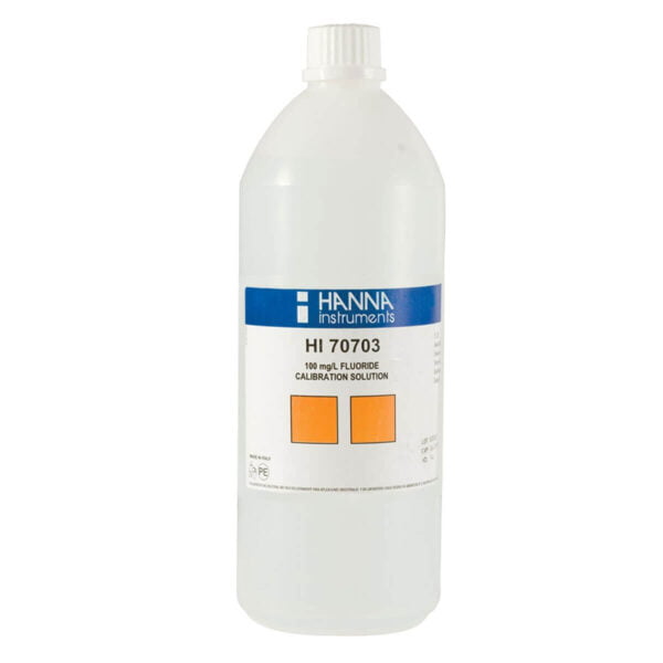 HI70703L Solución estándar de fluoruro de 100 mg/L (500 mL)