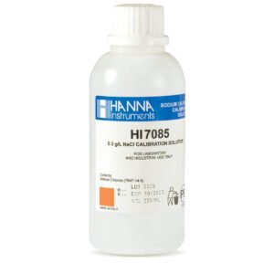 HI7085M Solución estándar de 0.3 g/L de NaCl (230 mL)