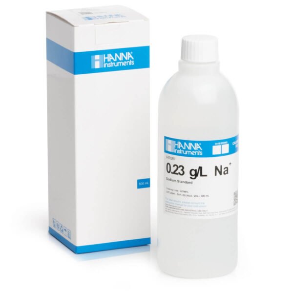 HI7087L Solución estándar de sodio (Na+) de 0.23 g/L