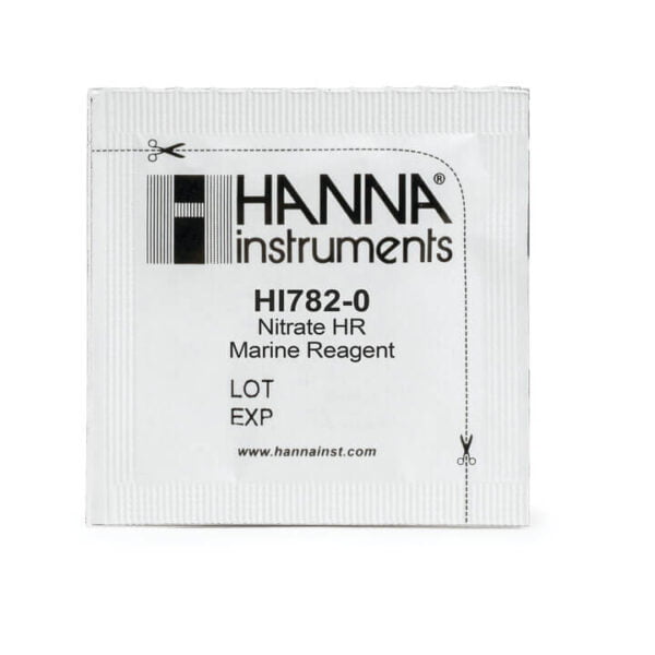 HI782-25 Reactivos para Checker® de nitrato marino intervalo alto (25 pruebas)