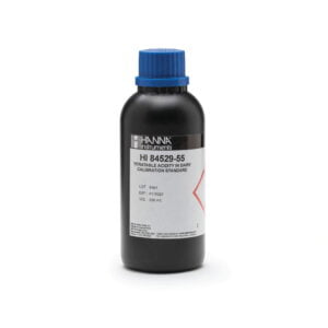 HI84529-55 Estándar de calibración de la bomba para la acidez titulable en lácteos con minititulador (230 mL)