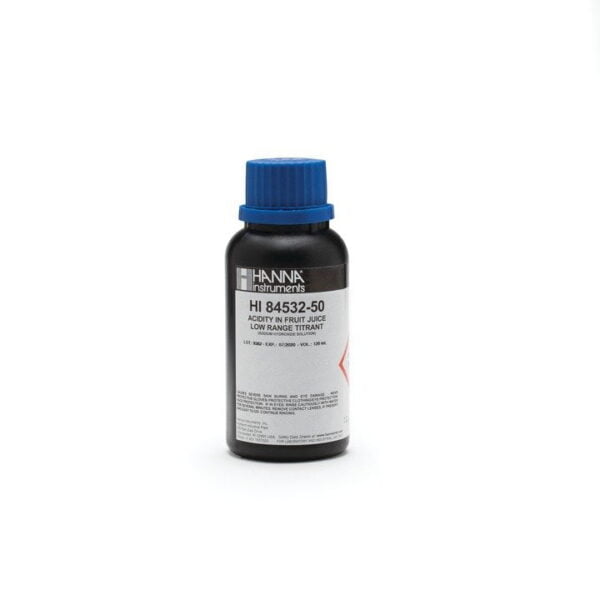 HI84532-50 Titulante de intervalo bajo para acidez titulable en minititulador de jugo de frutas