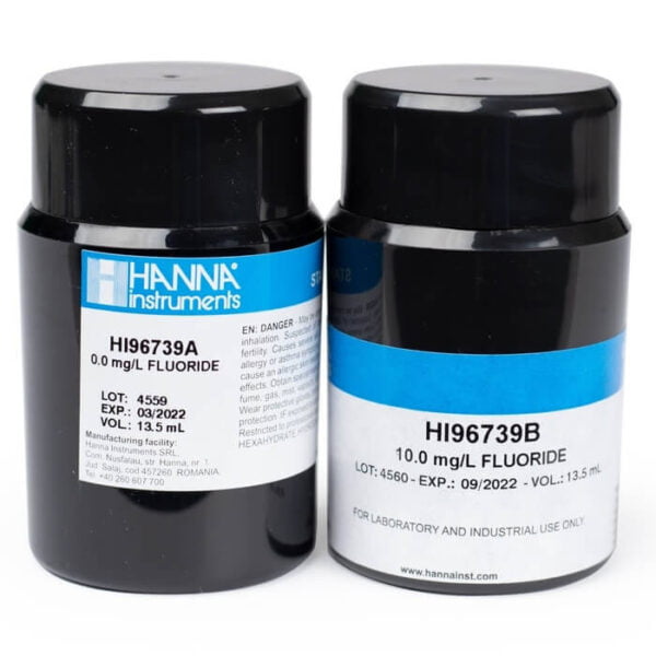 HI96739-11 Estándares CAL Check™ de fluoruro intervalo alto