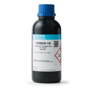 HI9829-18 Solución de calibración de turbidez de 200 FNU (230 mL)