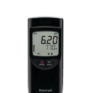 HI99121 Medidor portátil de pH para medición directa en suelo